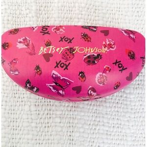 NEW! Betsey Johnson Eyeglass Case